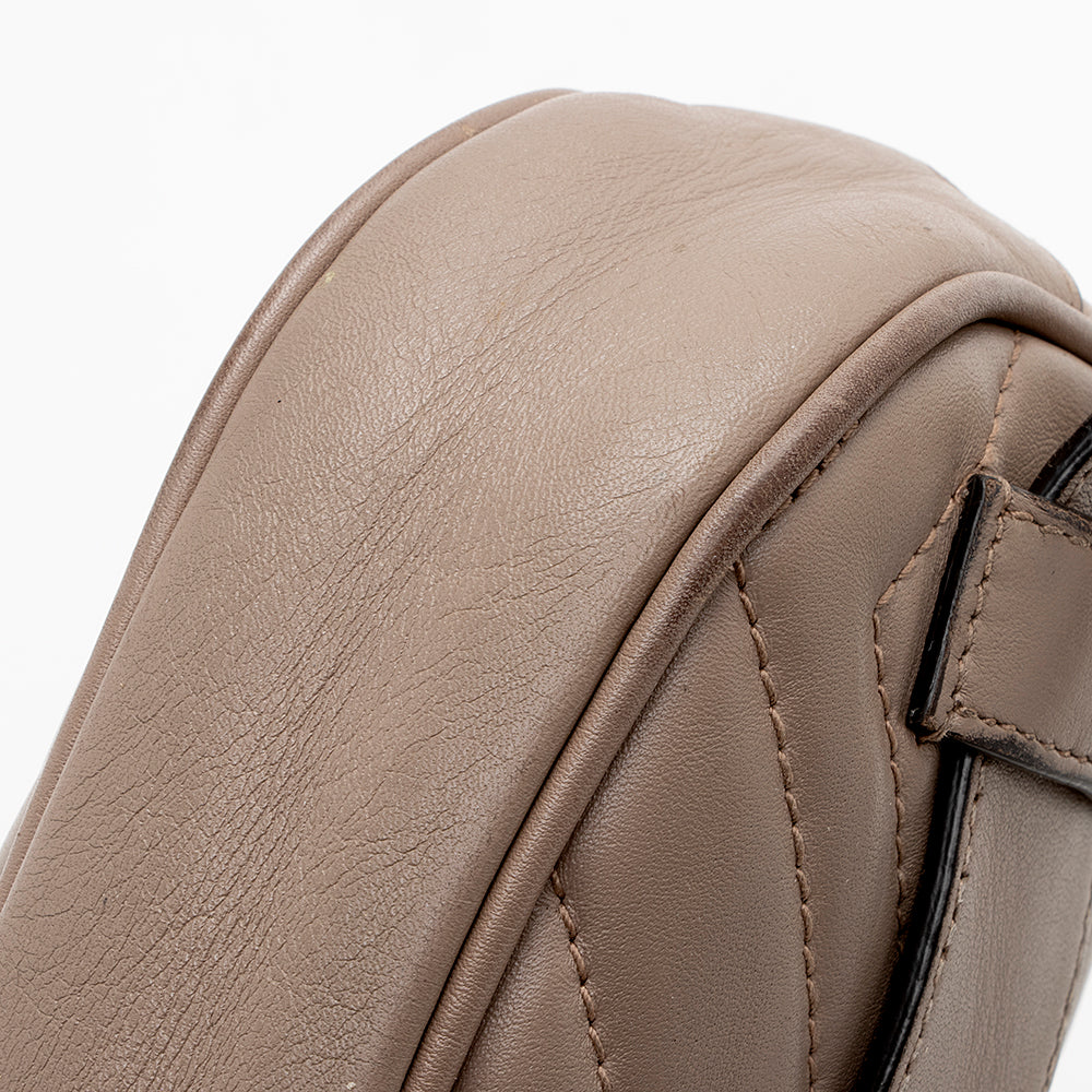 Gucci Matelasse Leather GG Marmont Belt Bag - Size 95 (SHF-17440)