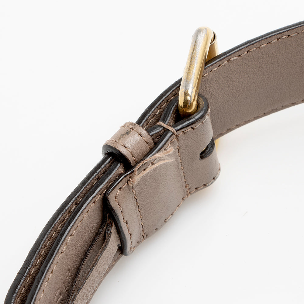 Gucci Matelasse Leather GG Marmont Belt Bag - Size 95 (SHF-17440)