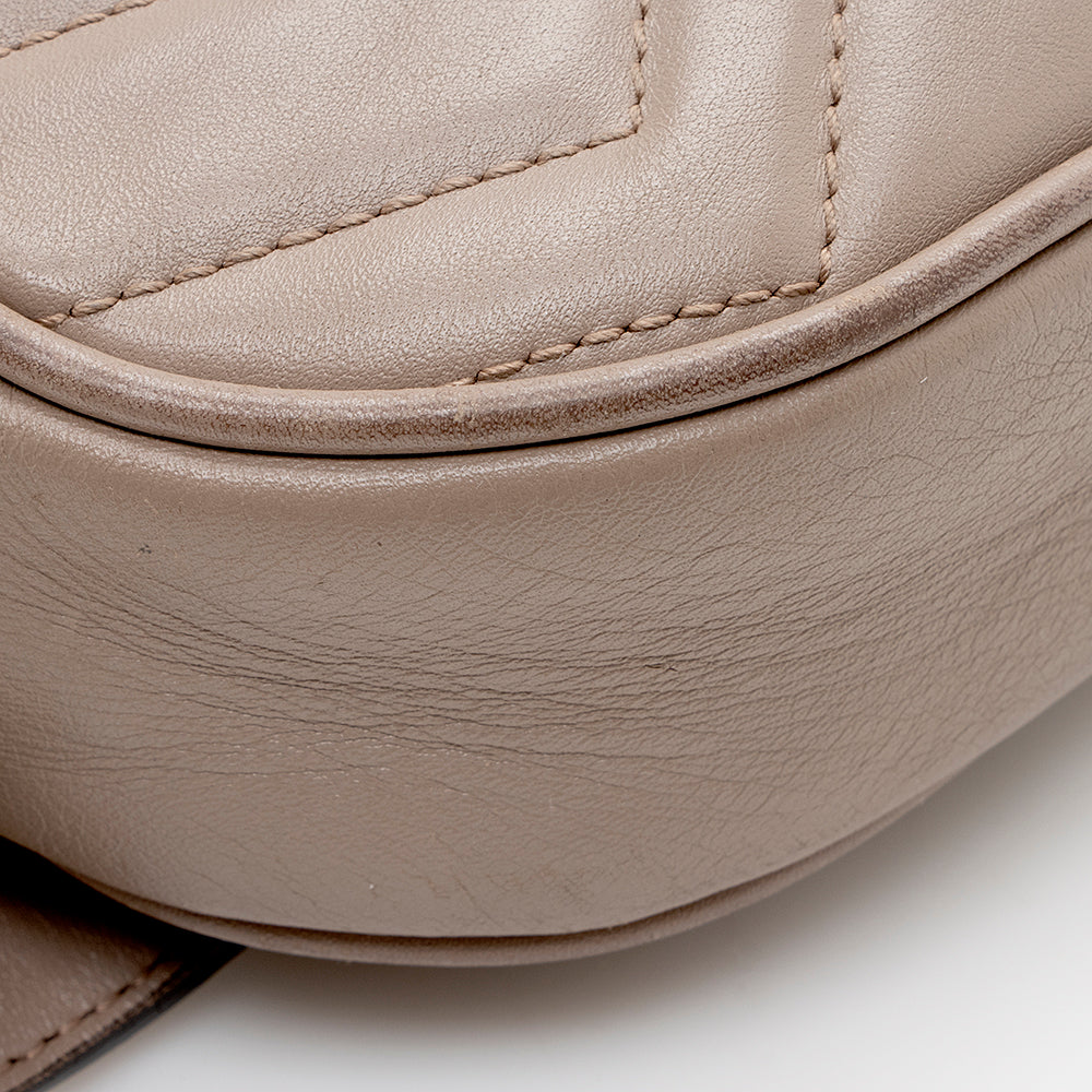 Gucci Matelasse Leather GG Marmont Belt Bag - Size 95 (SHF-17440)