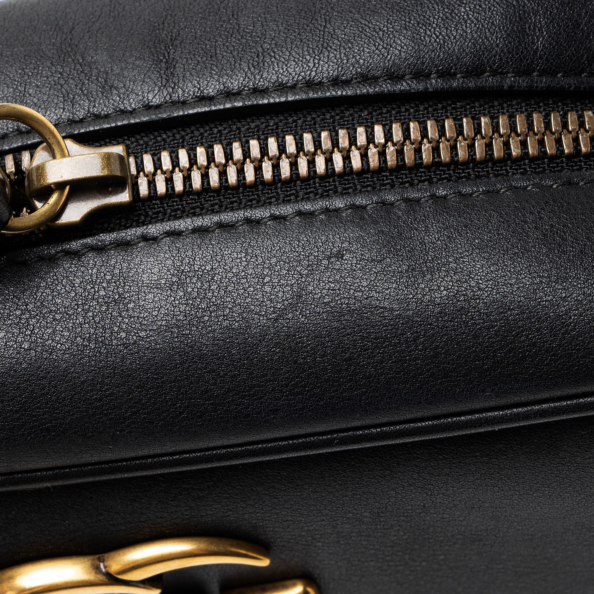 Gucci Matelasse Leather GG Marmont Ghost Medium Camera Bag