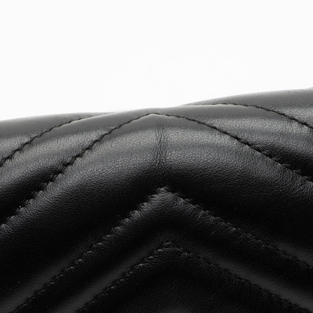 Gucci Matelasse Leather GG Marmont Large Flap Bag