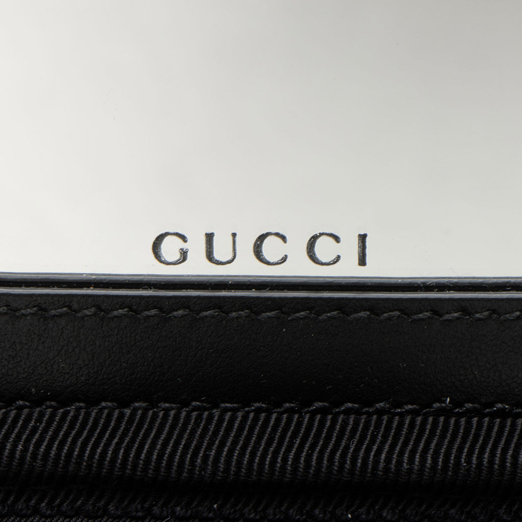 Gucci Matelasse Leather GG Marmont Vanity Large Top Handle
