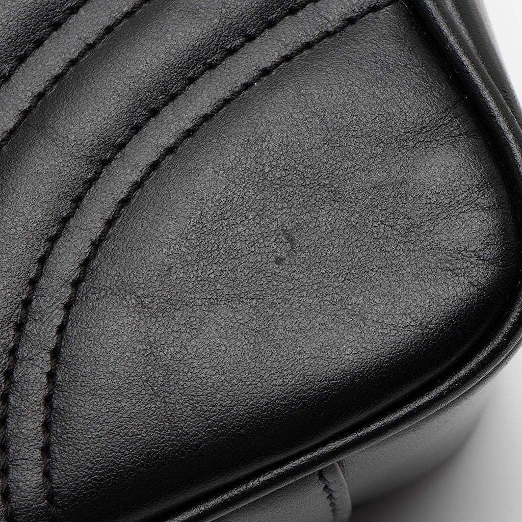 Gucci Matelasse Leather GG Marmont Medium Flap Bag (SHF-Xorpjv)