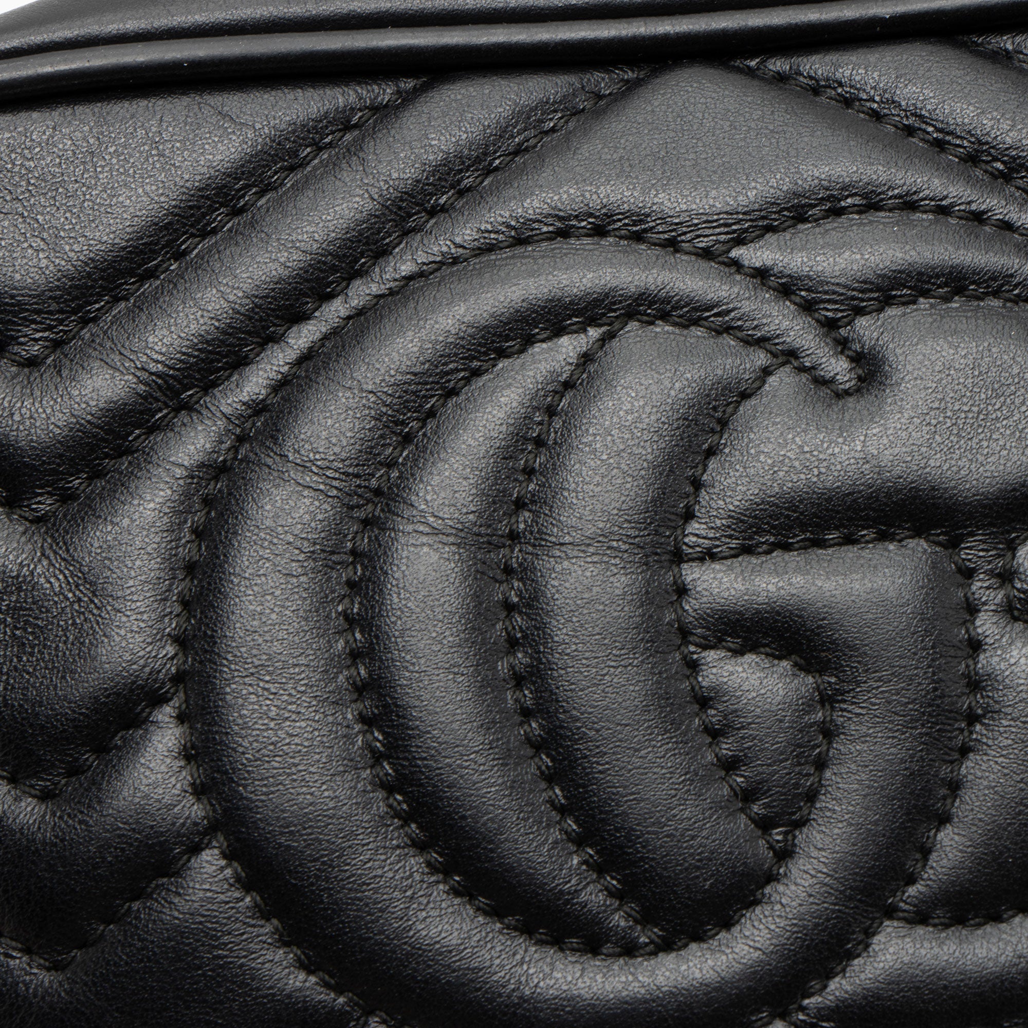 Gucci Matelasse Leather GG Marmont Mini Bag