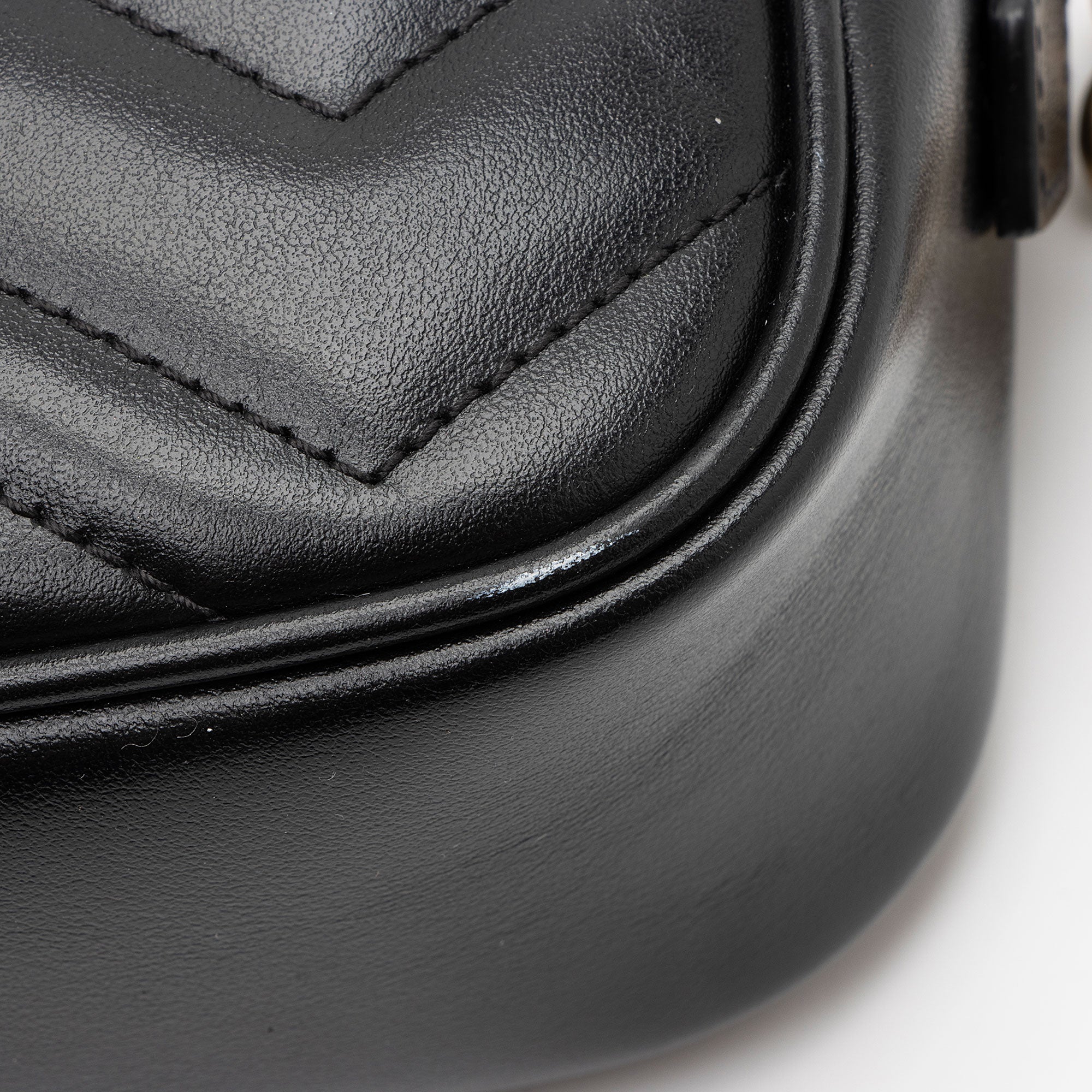 Gucci Matelasse Leather GG Marmont Mini Camera Bag