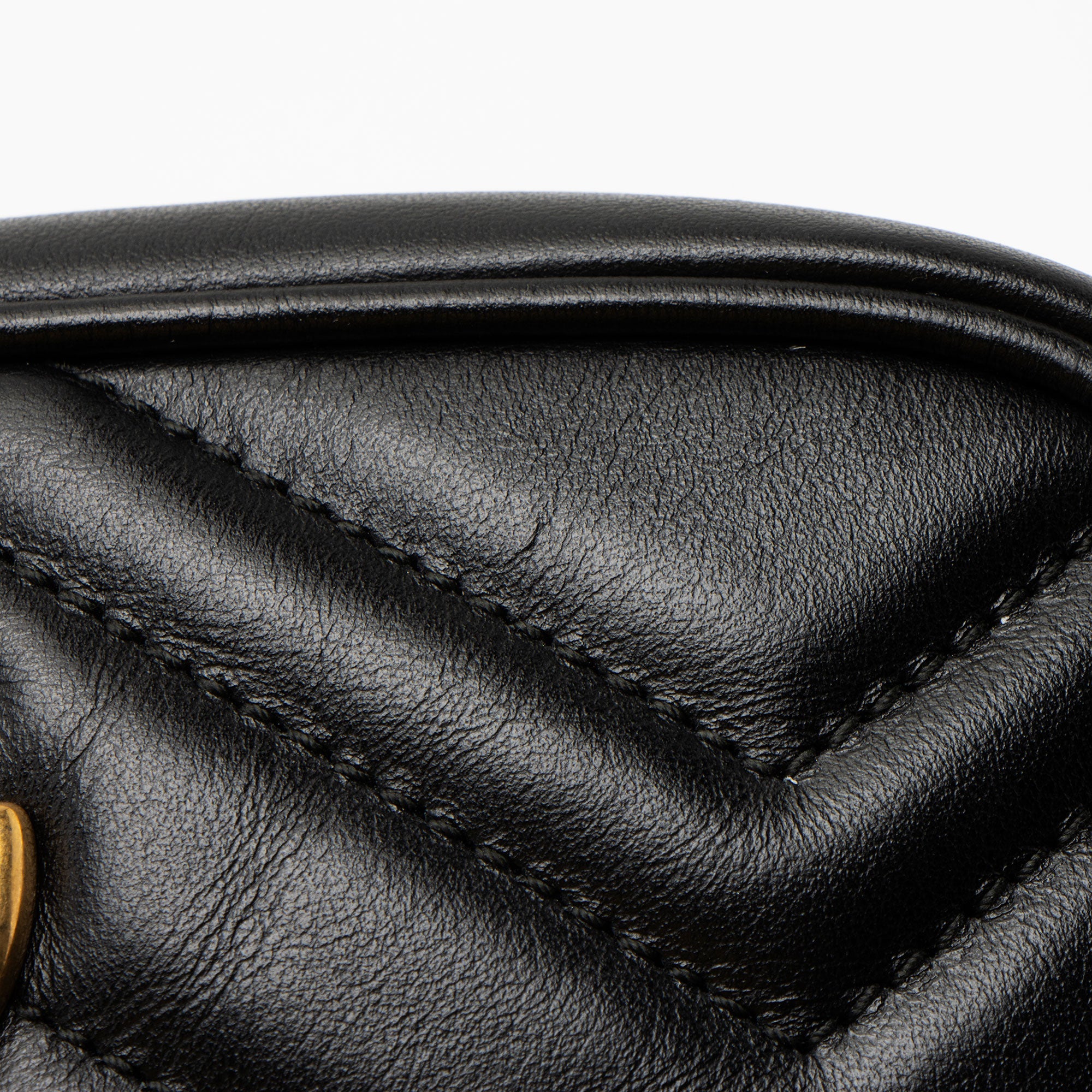 Gucci Matelasse Leather GG Marmont Mini Camera Bag