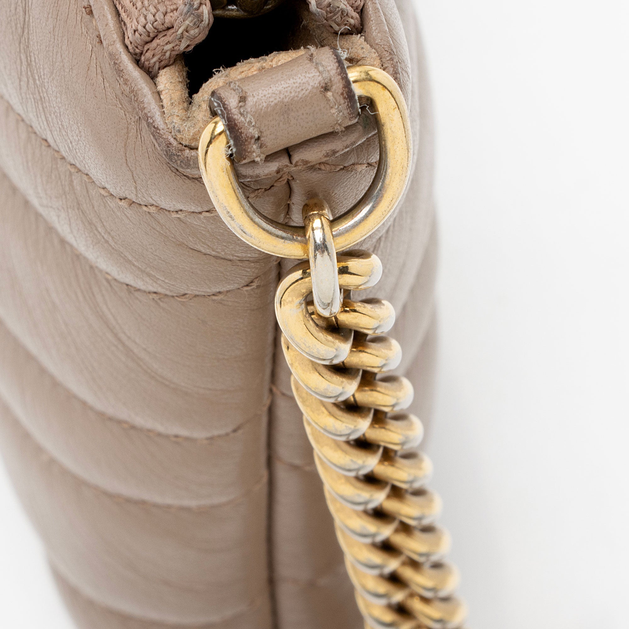 Gucci Matelasse Leather GG Marmont Mini Chain Bag