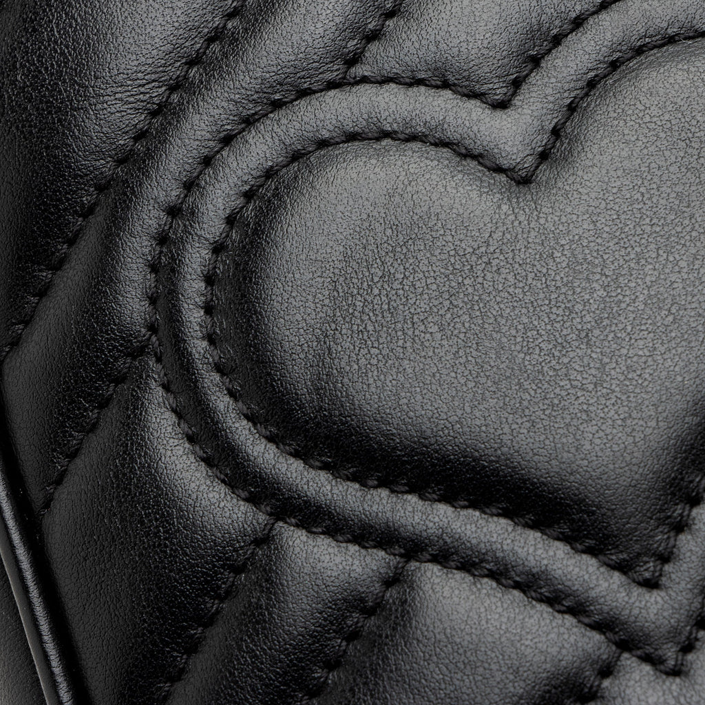 Gucci Matelasse Leather GG Marmont Mini Crossbody