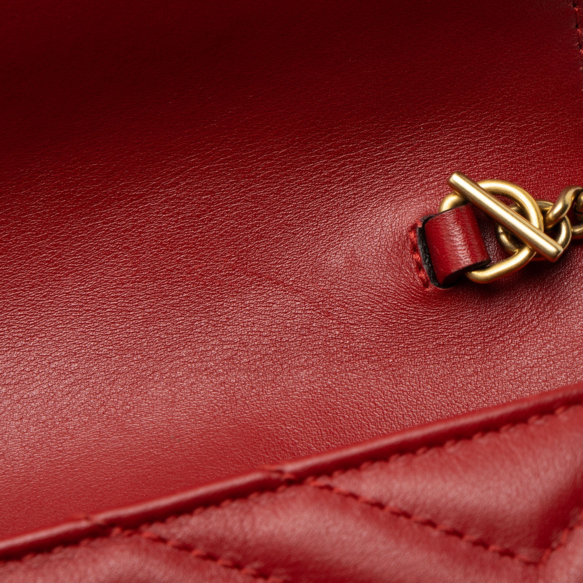Gucci Matelasse Leather GG Marmont Mini Flap Bag