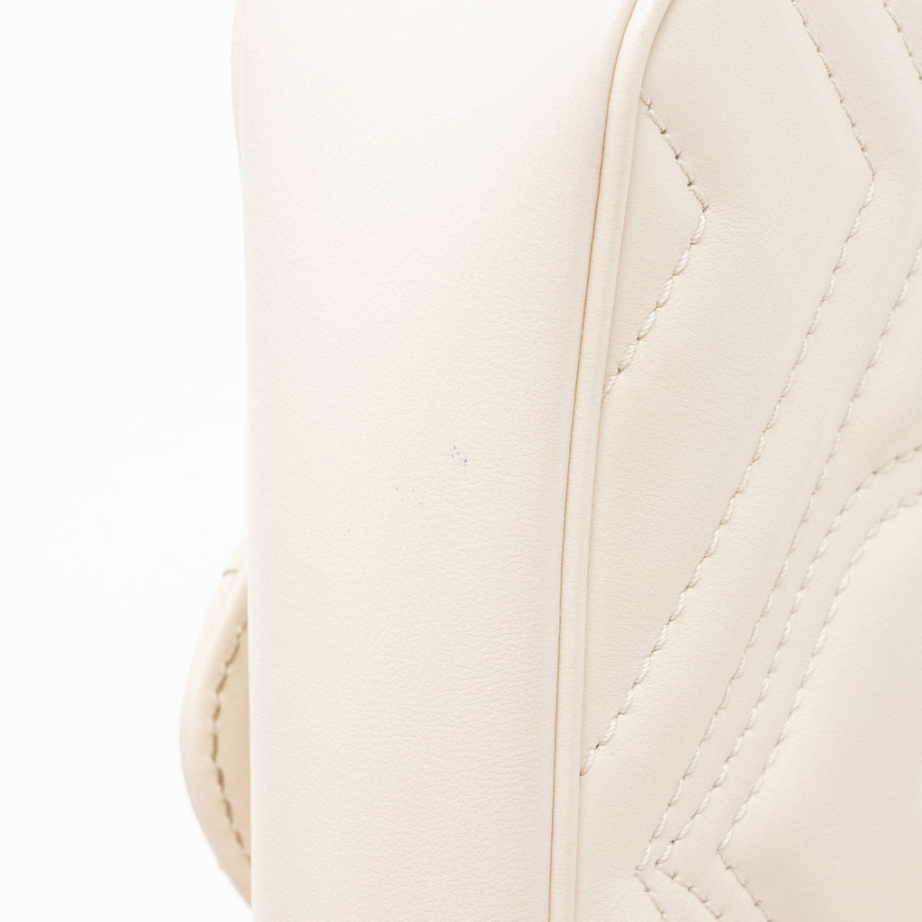 Gucci Matelasse Leather GG Marmont Mini Flap Bag