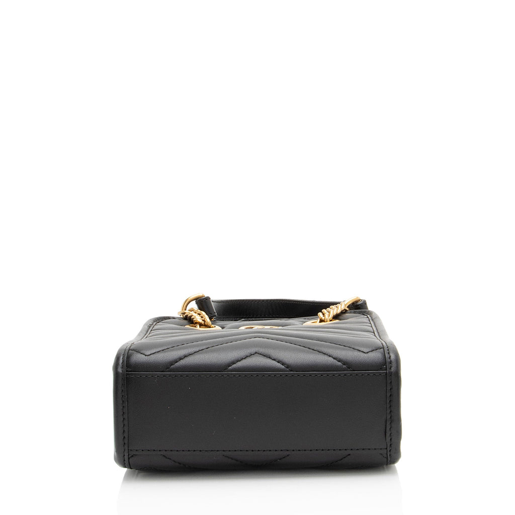 Gucci Matelasse Leather GG Marmont Mini Tote