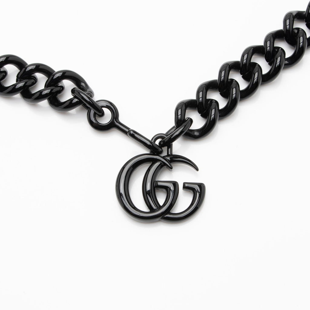 Gucci Matelasse Leather GG Marmont Monochrome Belt Bag (SHF-2itioi)