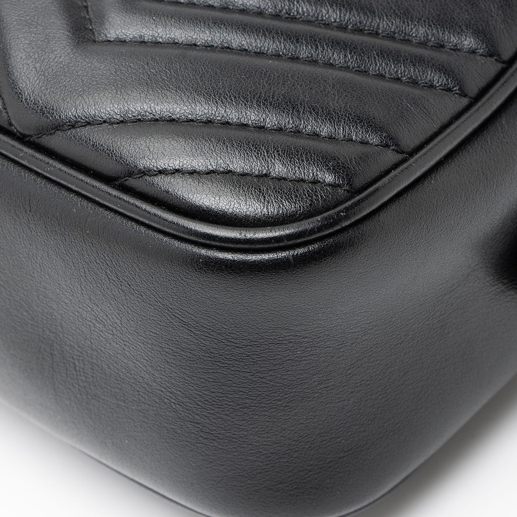 Gucci Matelasse Leather GG Marmont Small Camera Bag