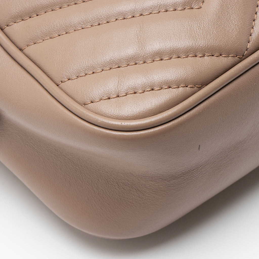 Gucci Matelasse Leather GG Marmont Small Camera Bag