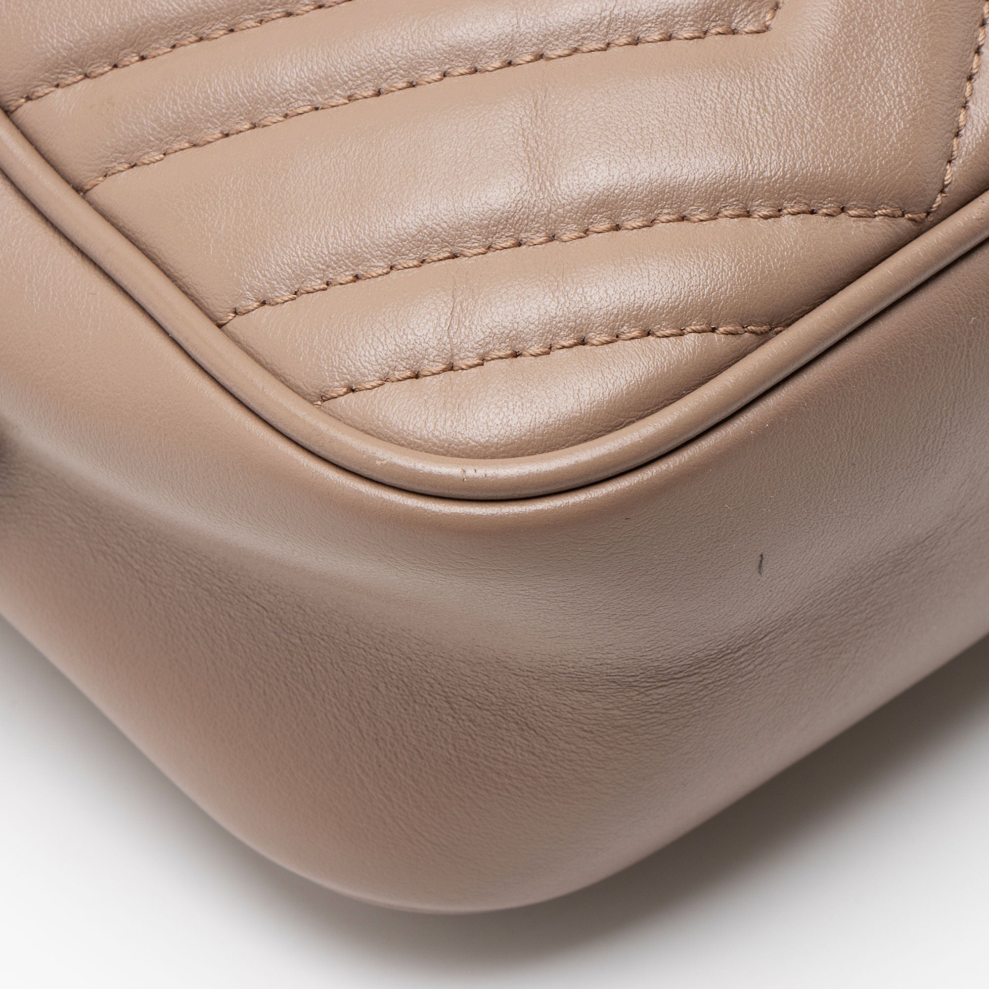 Gucci Matelasse Leather GG Marmont Small Camera Bag