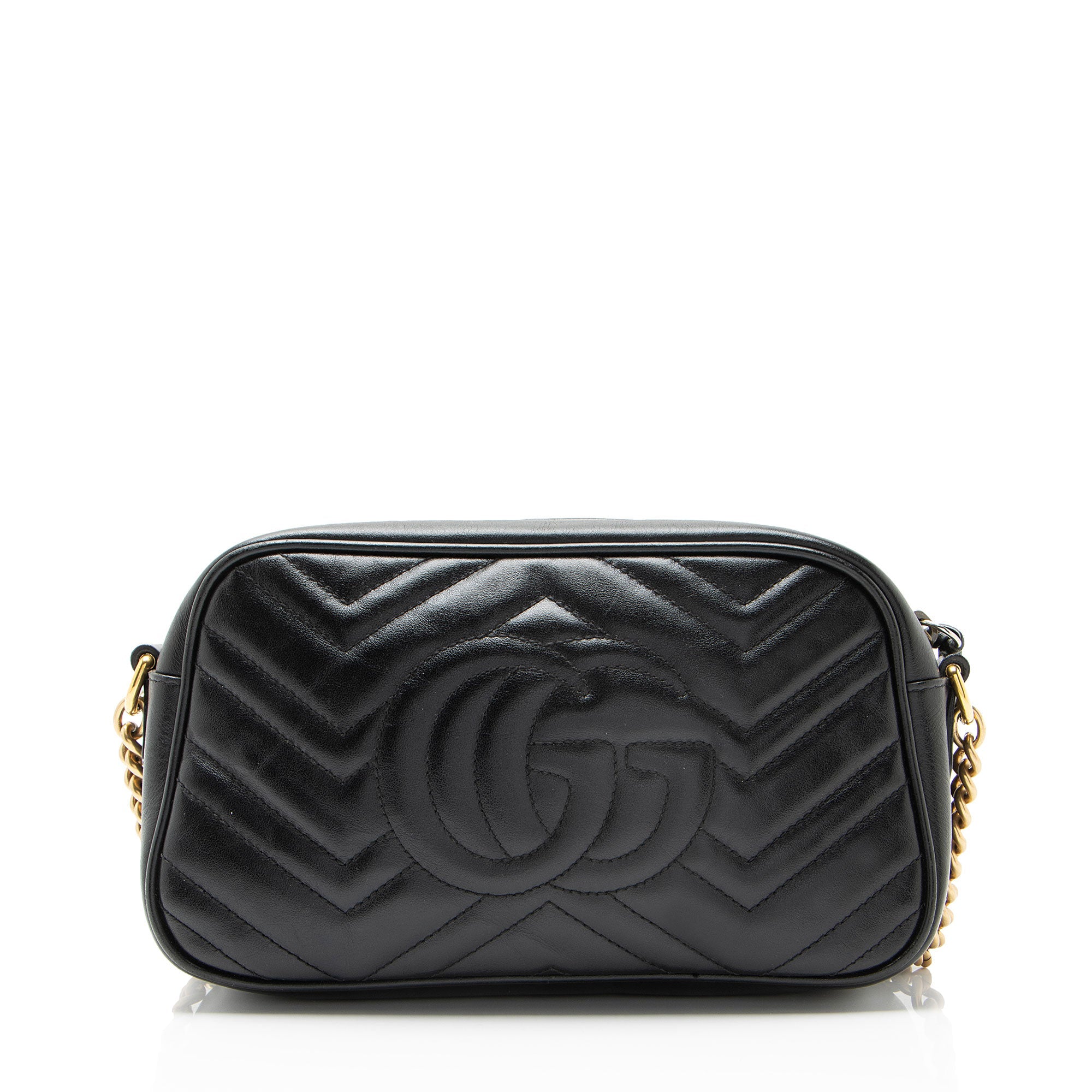 Gucci Matelasse Leather GG Marmont Small Camera Bag