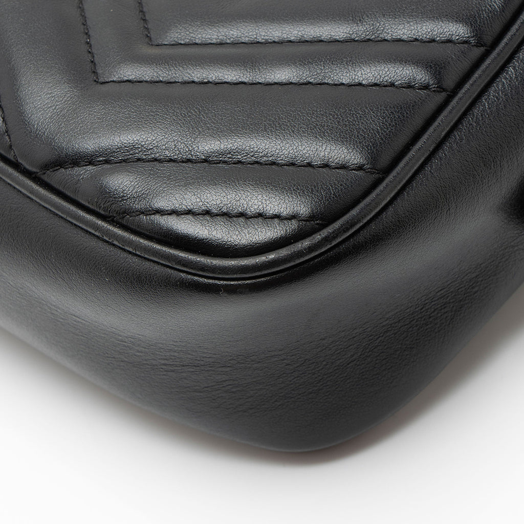 Gucci Matelasse Leather GG Marmont Small Camera Bag