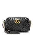 Gucci Matelasse Leather GG Marmont Small Camera Bag