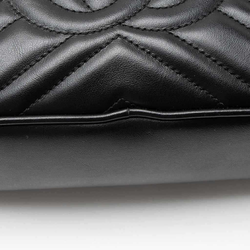 Gucci Matelasse Leather GG Marmont Small Camera Bag
