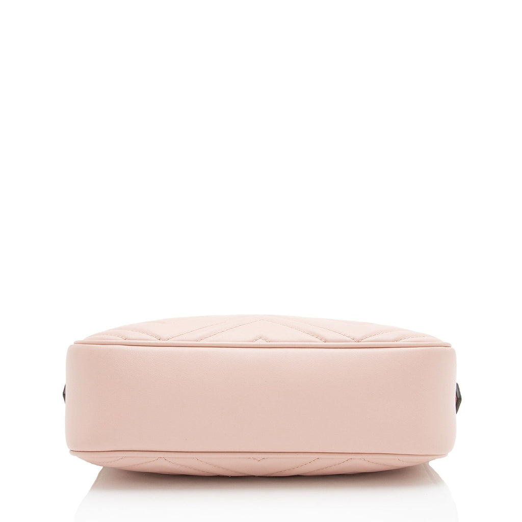 Gucci Matelasse Leather GG Marmont Small Camera Bag