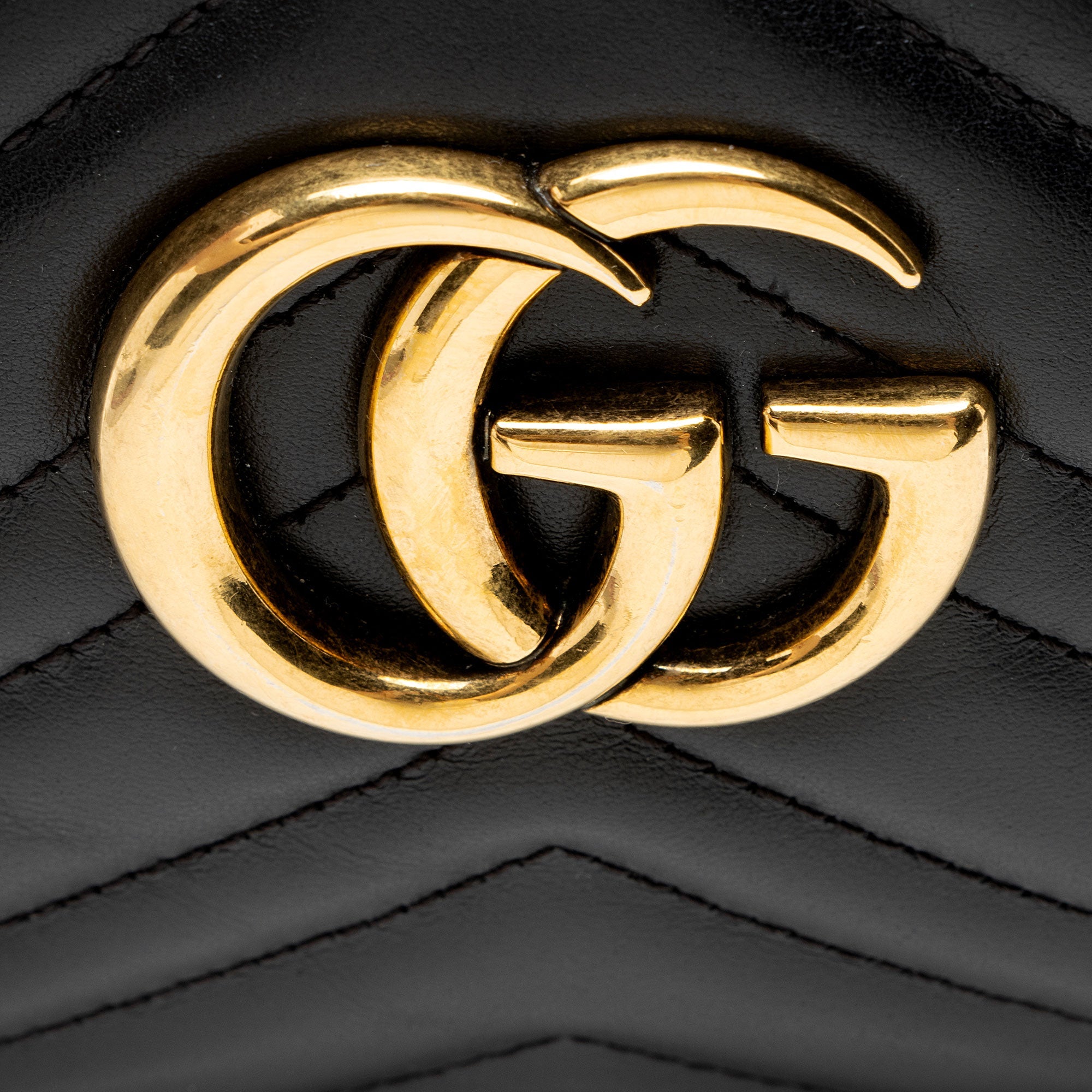 Gucci Matelasse Leather GG Marmont Small Camera Bag