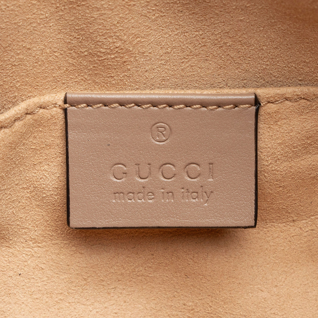 Gucci Matelasse Leather GG Marmont Small Camera Bag