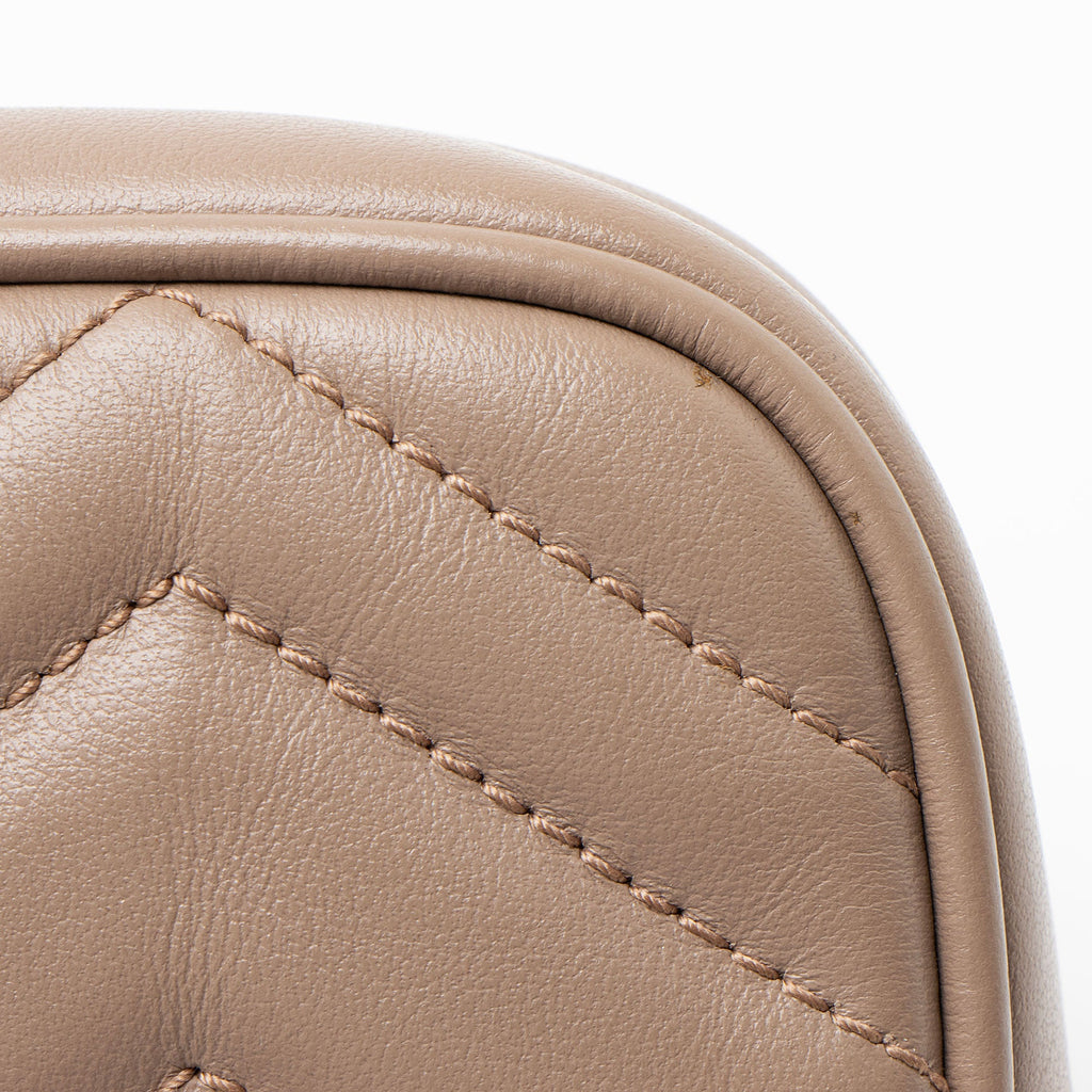 Gucci Matelasse Leather GG Marmont Small Crossbody