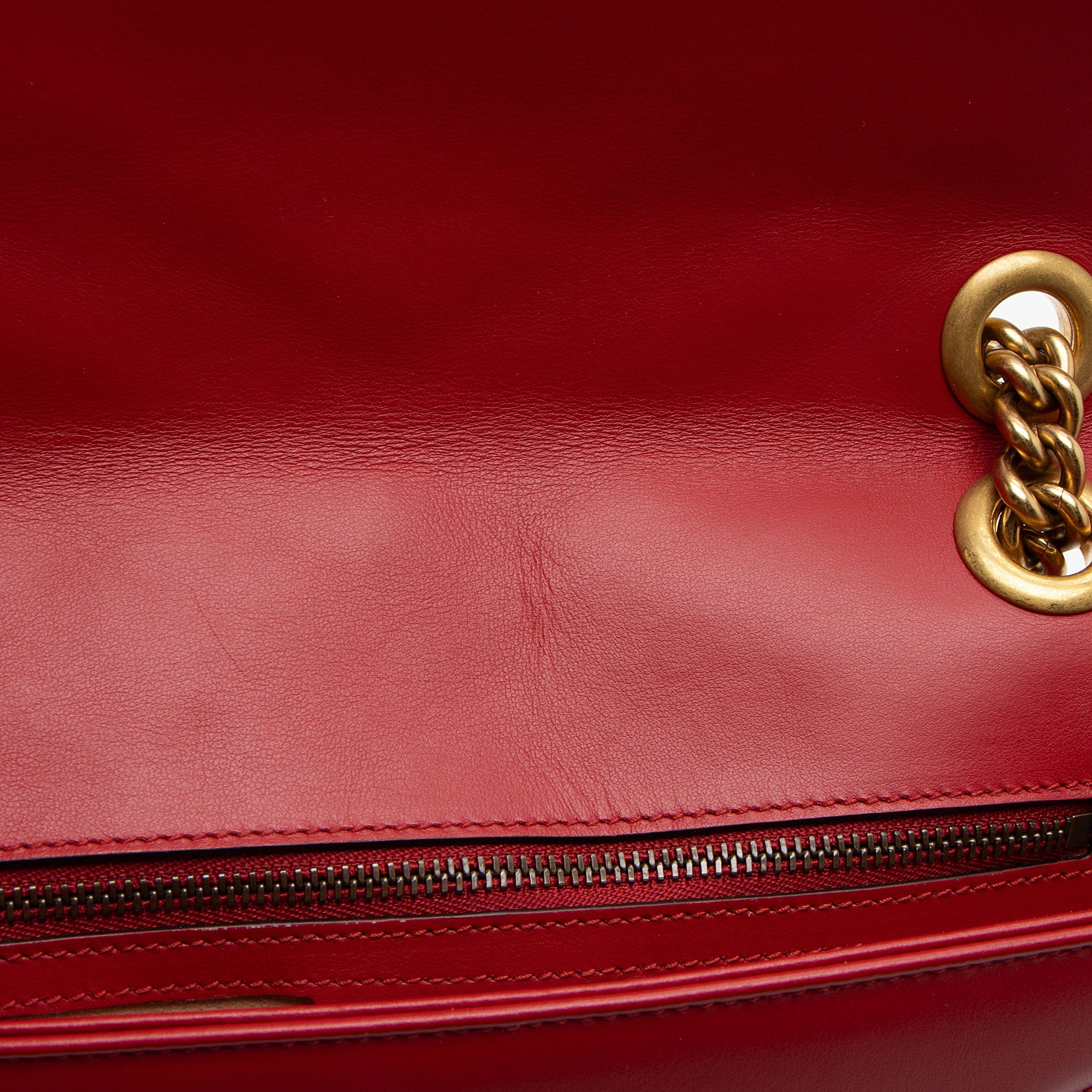 Gucci Matelasse Leather GG Marmont Small Flap Bag (SHF-RkMP3j)