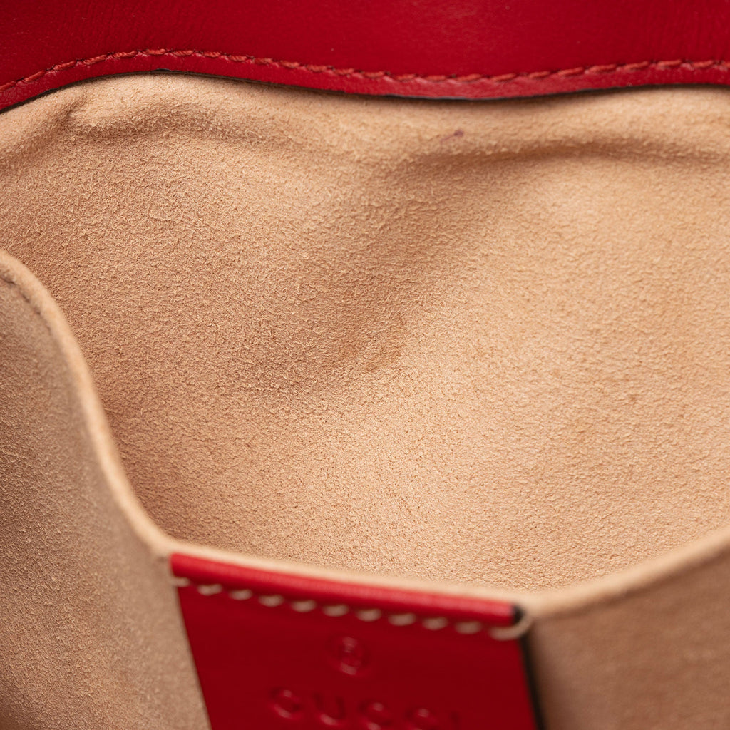 Gucci Matelasse Leather GG Marmont Small Flap Bag