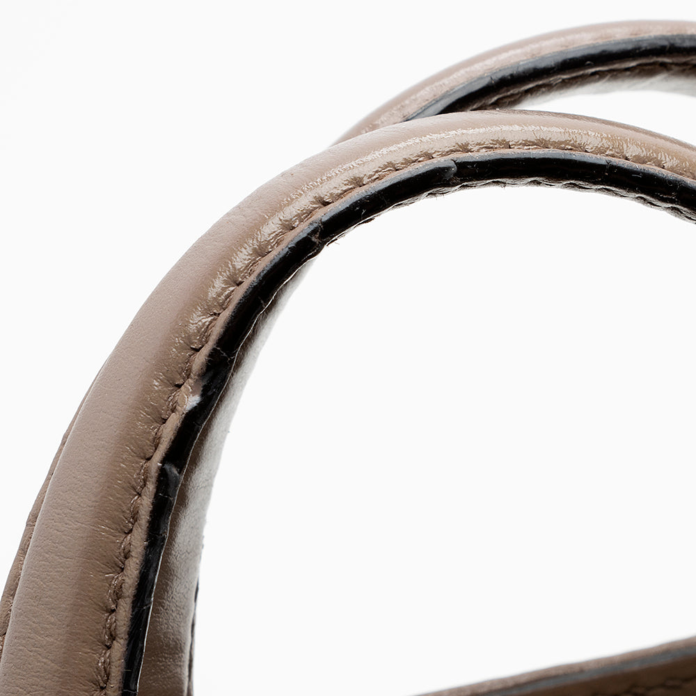 Gucci Matelasse Leather GG Marmont Small Satchel - FINAL SALE (SHF-21710)