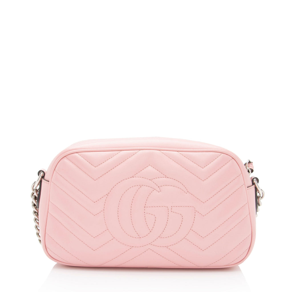 Gucci Matelasse Leather GG Marmont Small Shoulder Bag (SHF-W30FiI)