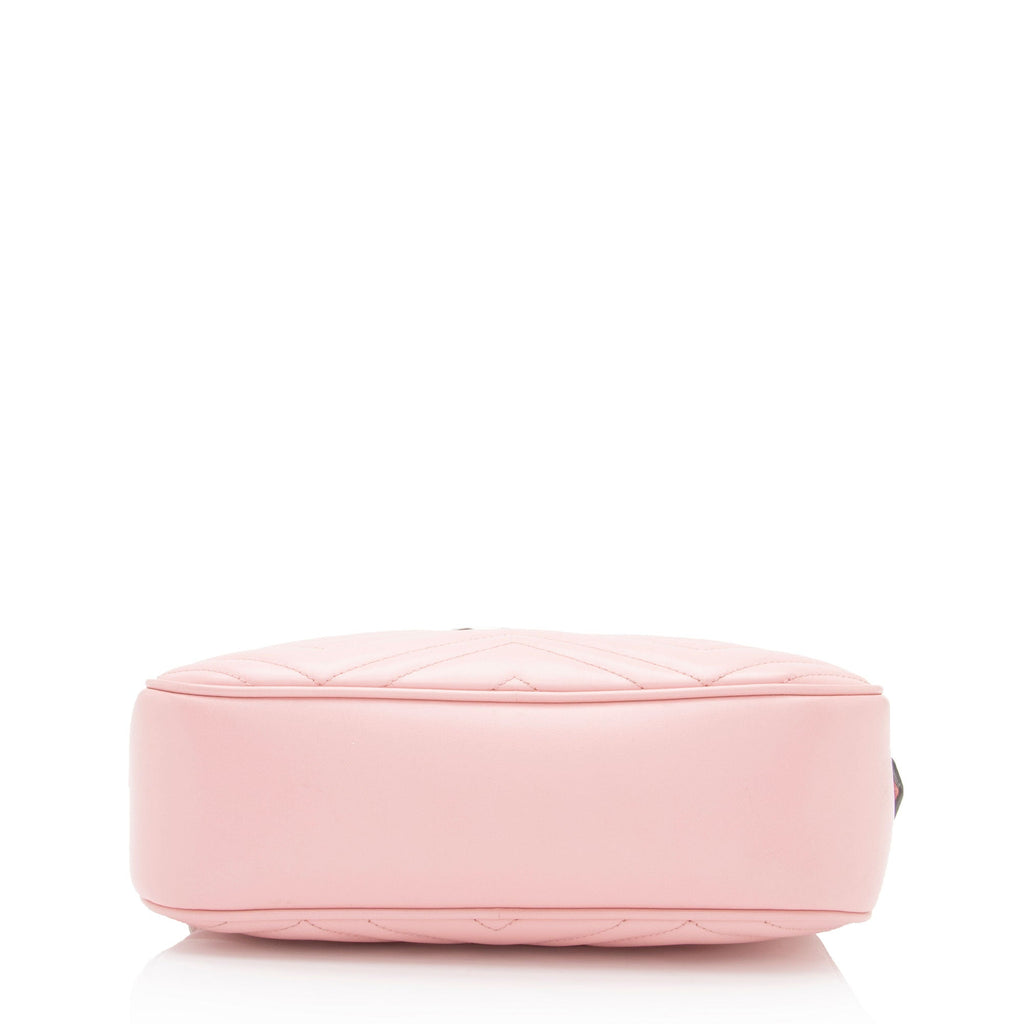 Gucci Matelasse Leather GG Marmont Small Shoulder Bag (SHF-W30FiI)