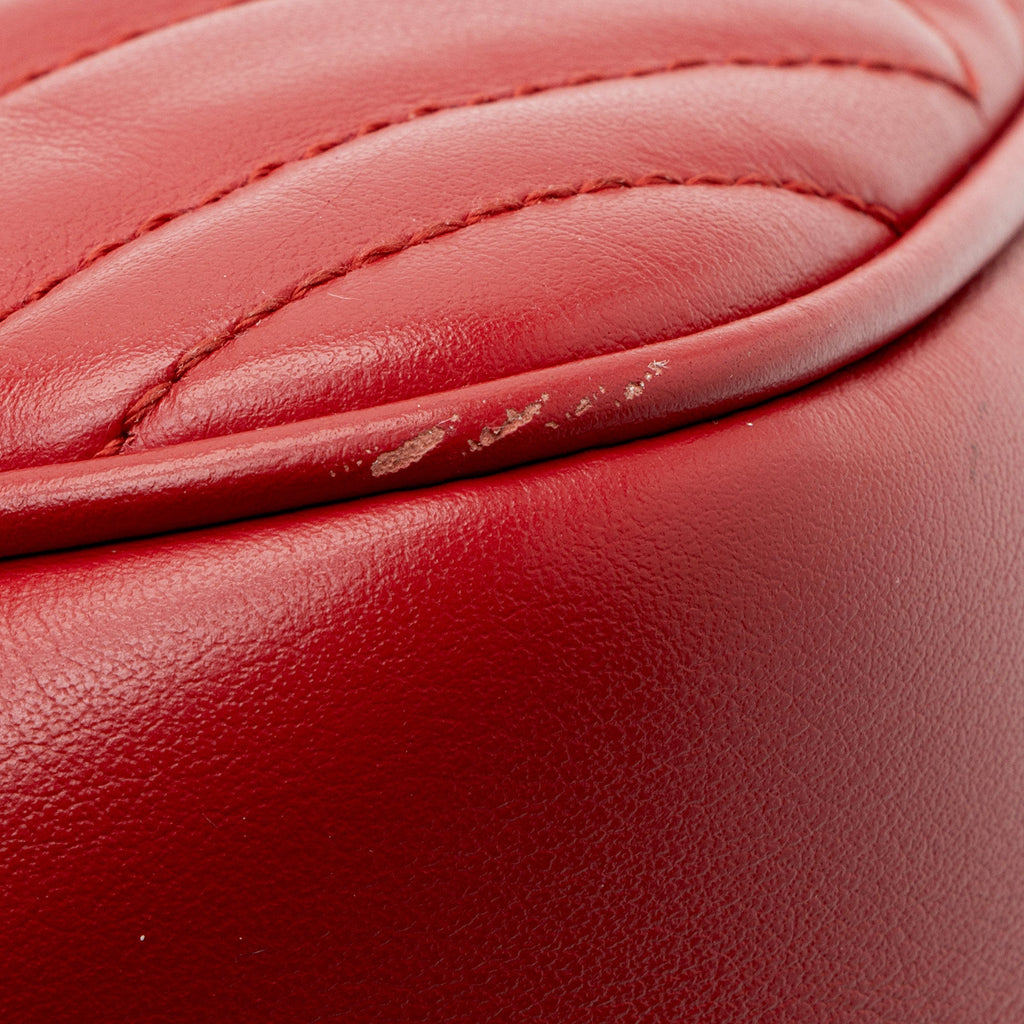 Gucci Matelasse Leather GG Marmont Small Camera Bag