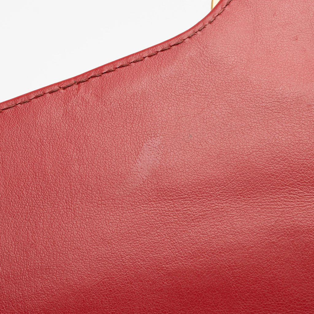 Gucci Matelasse Leather GG Marmont Small Top Handle Bag (SHF-b8y4T7)