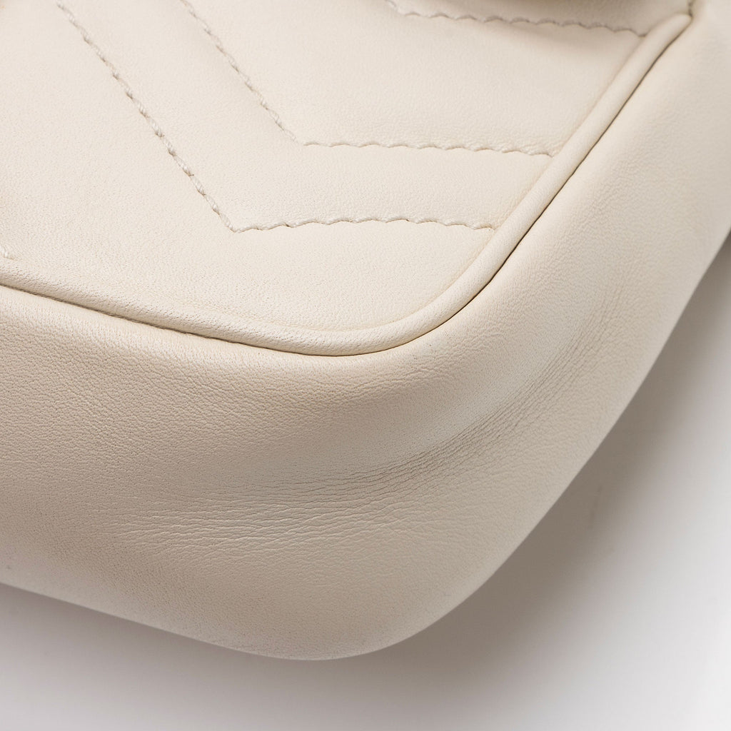 Gucci Matelasse Leather GG Marmont Mini Flap Bag