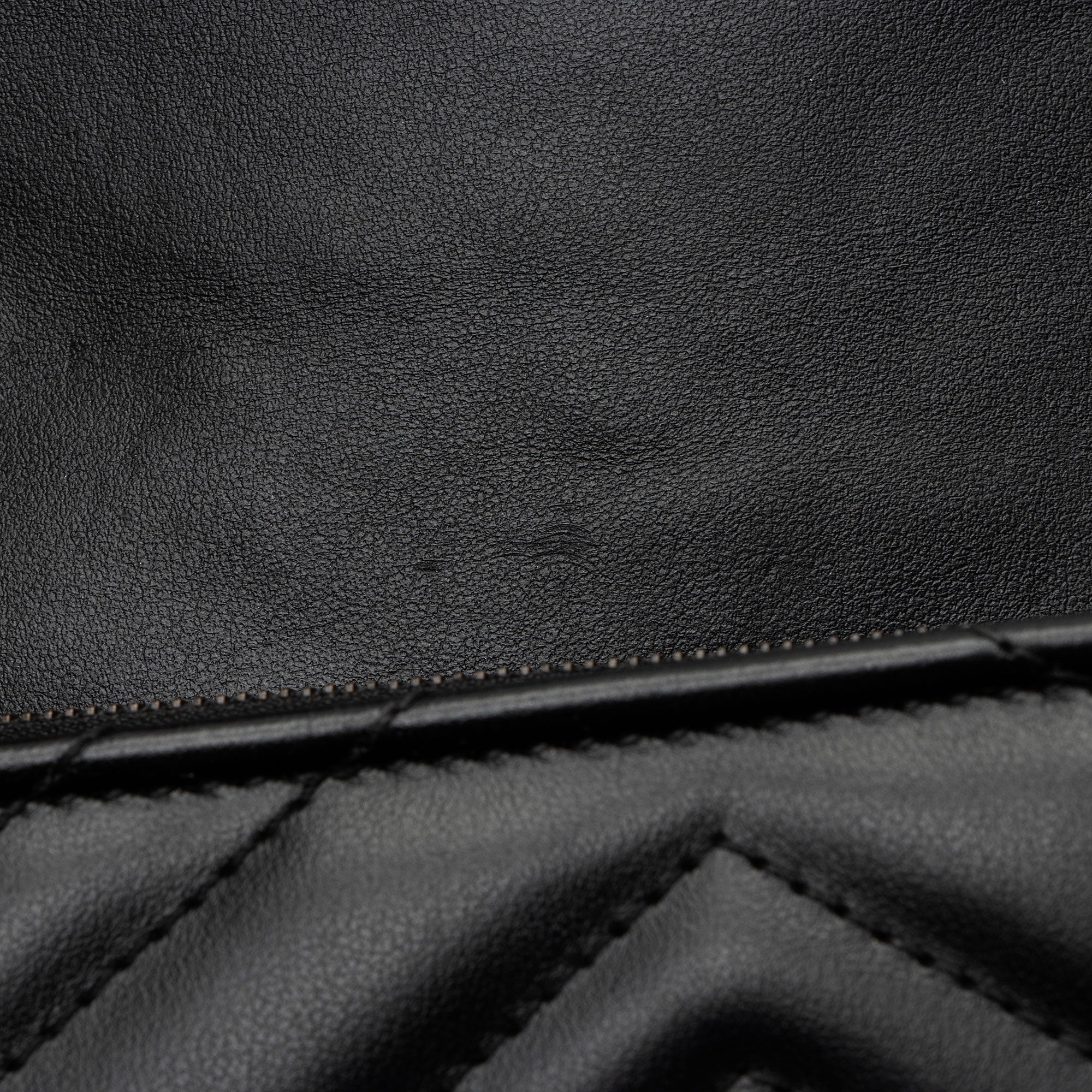 Gucci Matelasse Leather GG Marmont Wallet on Chain