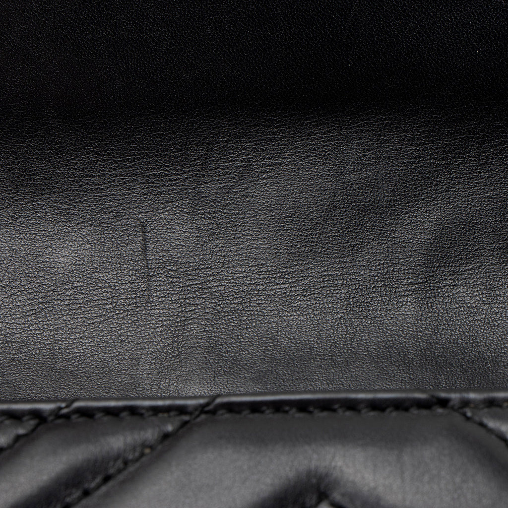 Gucci Matelasse Leather GG Marmont Wallet on Chain