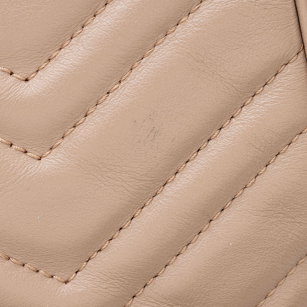 Gucci Matelasse Leather GG Marmont XL Flap Bag