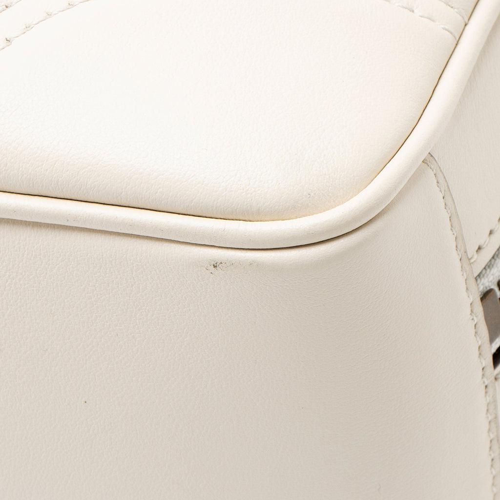 Gucci Matelasse Leather GG Marmont Zip Around Top Handle