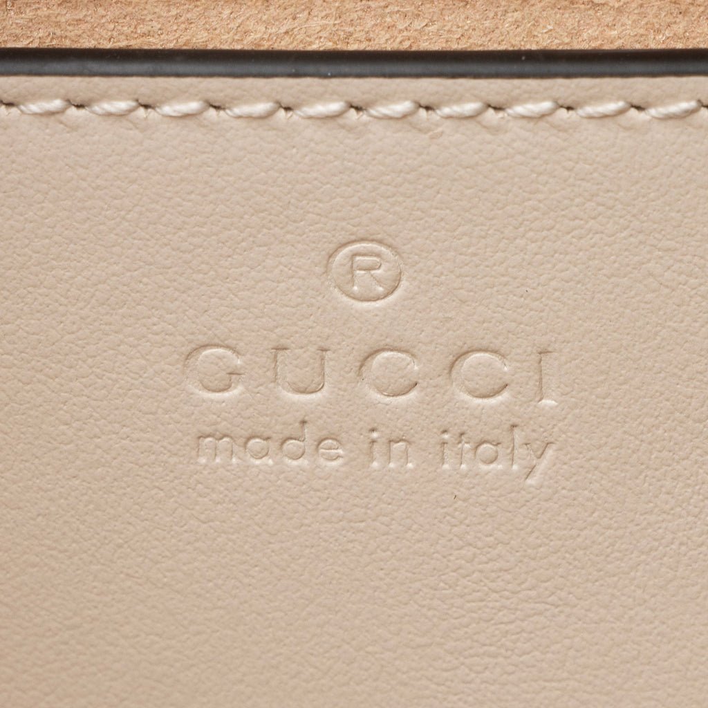 Gucci Matelasse Leather Interlocking G Heart Mini Shoulder Bag