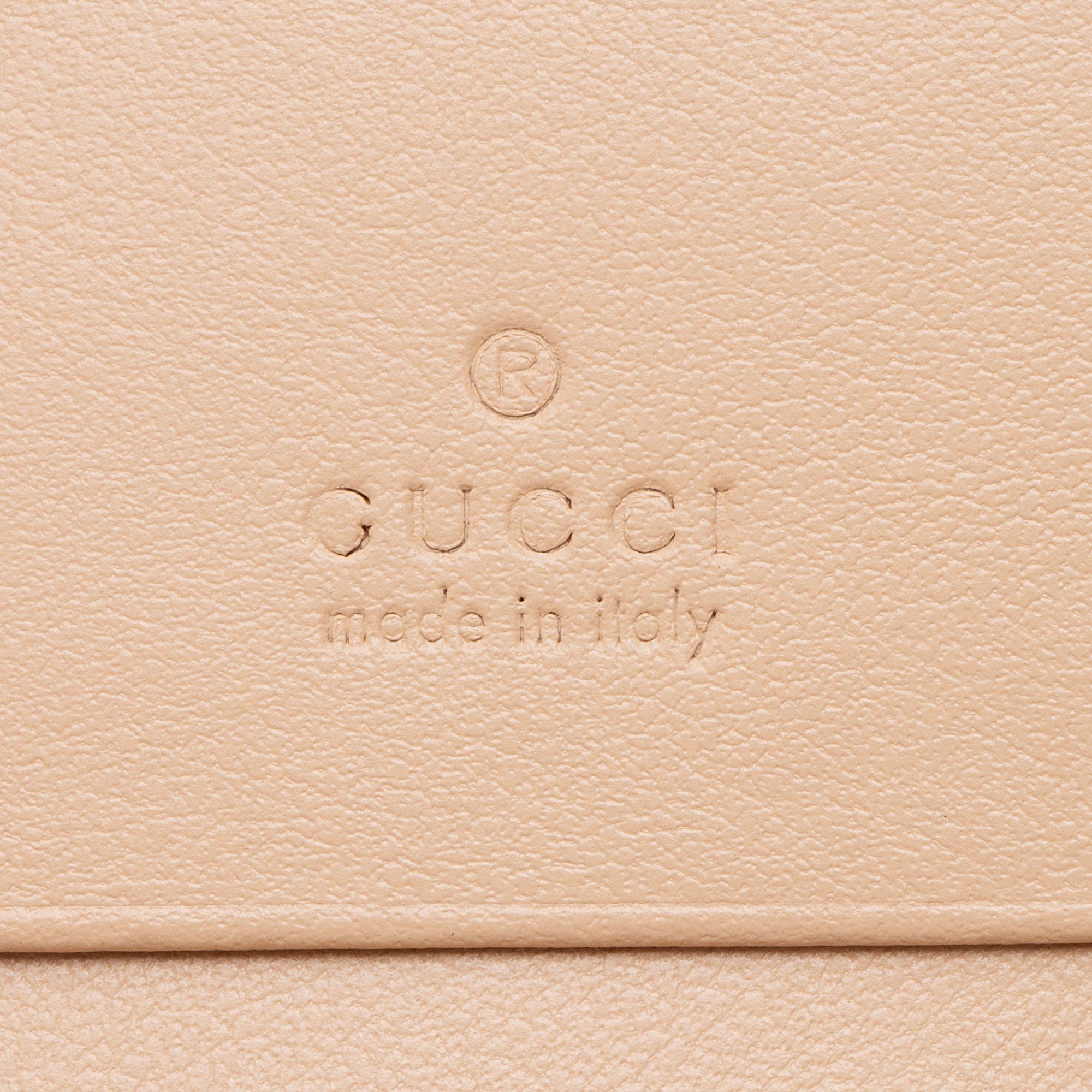 Gucci Jumbo GG Matelasse Leather Marmont Card Case Wallet