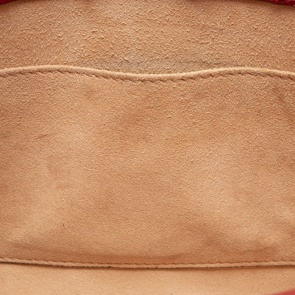 Gucci Matelasse Leather Torchon GG Marmont Clutch
