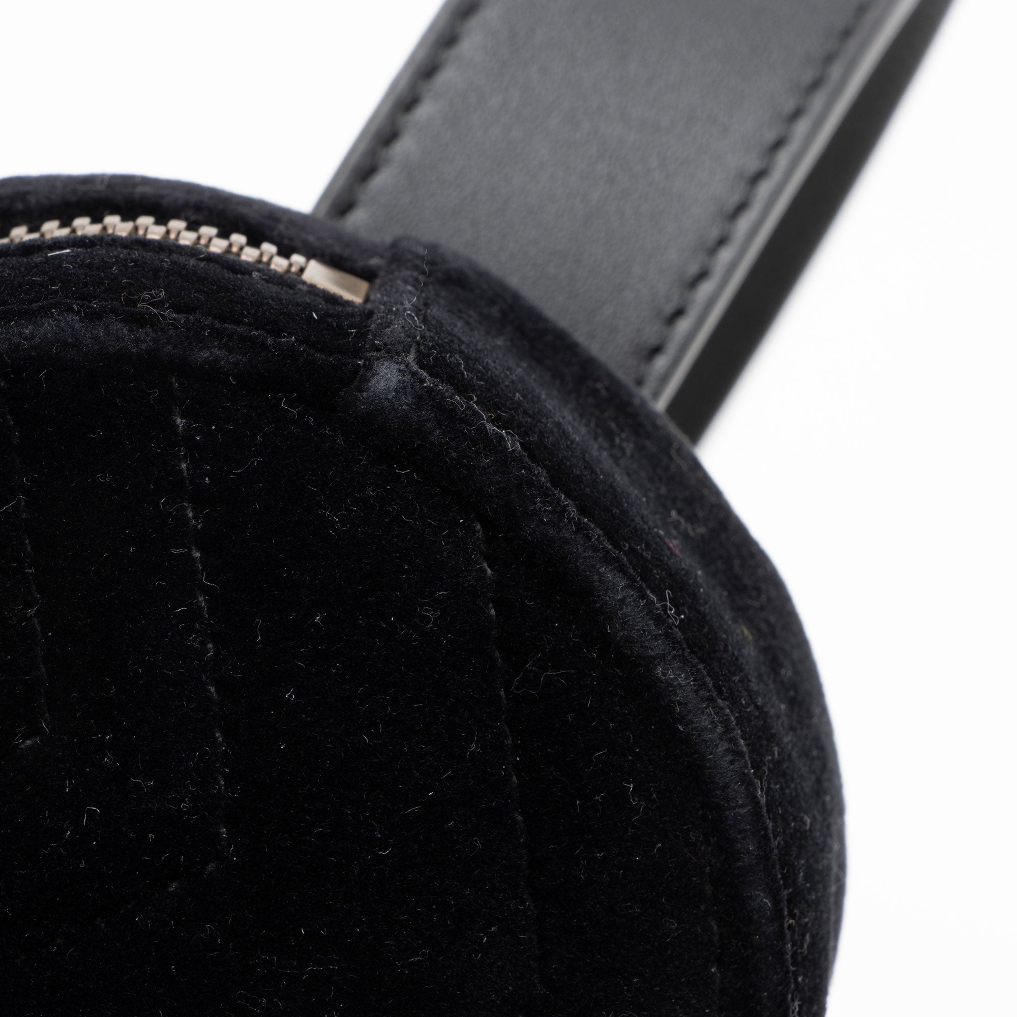Gucci Matelasse Velvet GG Marmont Belt Bag - Size 34 / 85