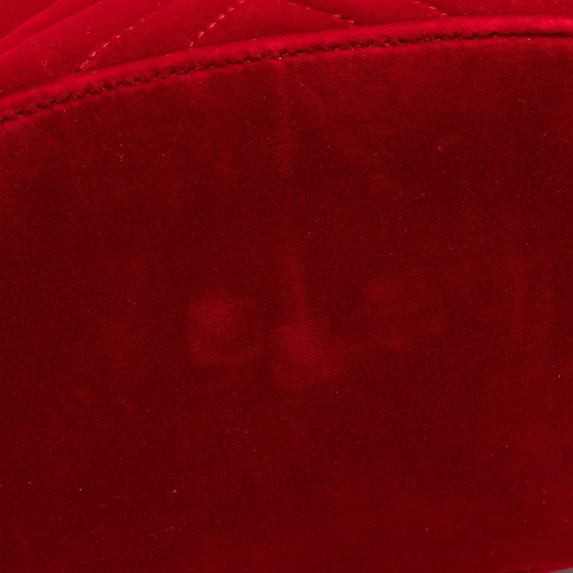 Gucci Matelasse Velvet GG Marmont Bucket Bag (SHF-22829)