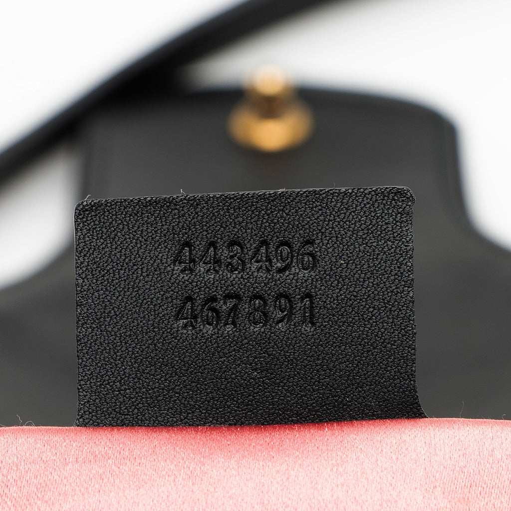 Gucci Matelasse Velvet GG Marmont Large Flap Bag