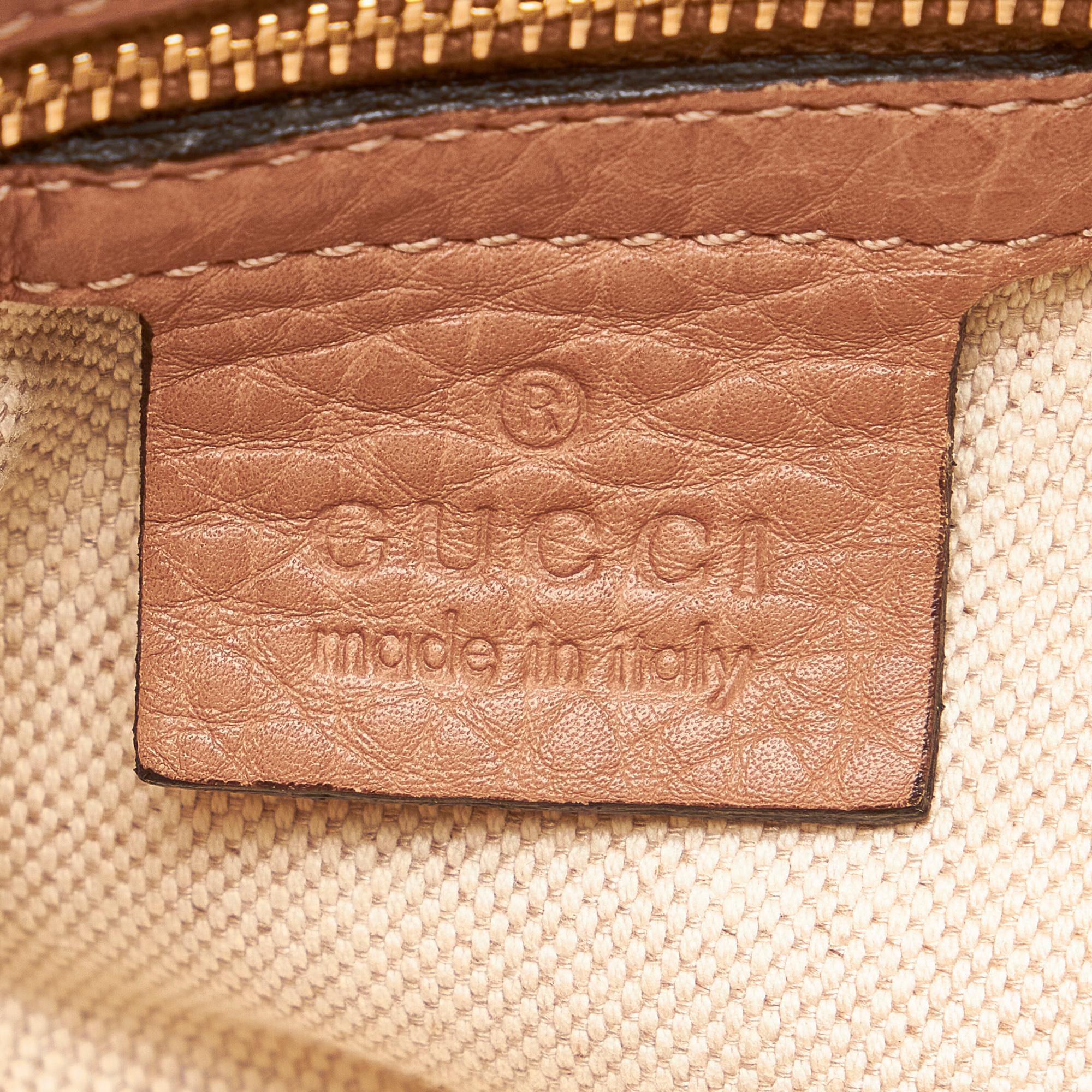 Gucci Medium Bella Leather Hobo (SHG-OWN4vl)