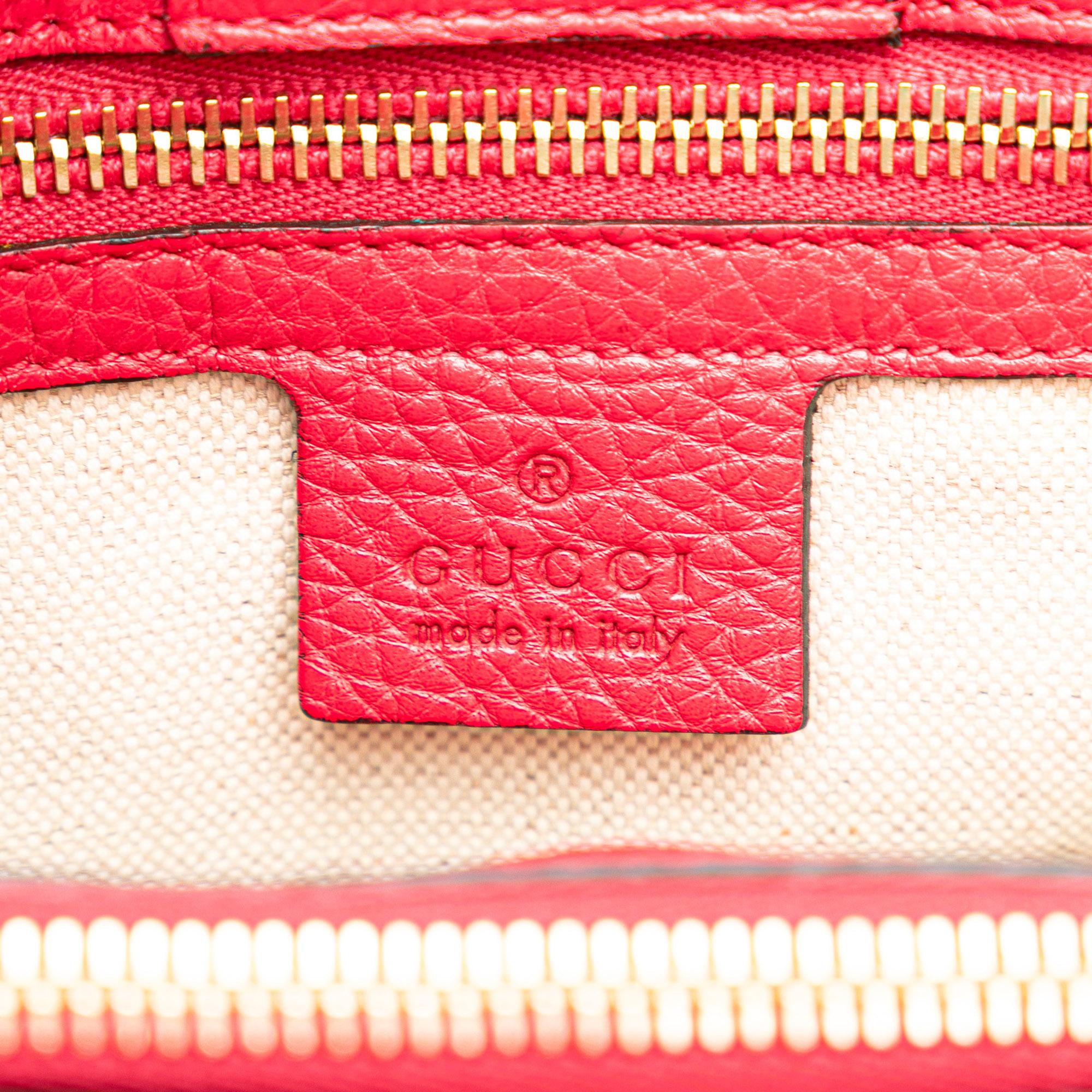 Gucci Medium Bicolor Bamboo Shopper (SHG-XarzxK)