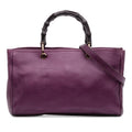 Gucci Medium Calfskin Bamboo Shopper Satchel
