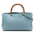 Gucci Medium Calfskin Bamboo Shopper Satchel