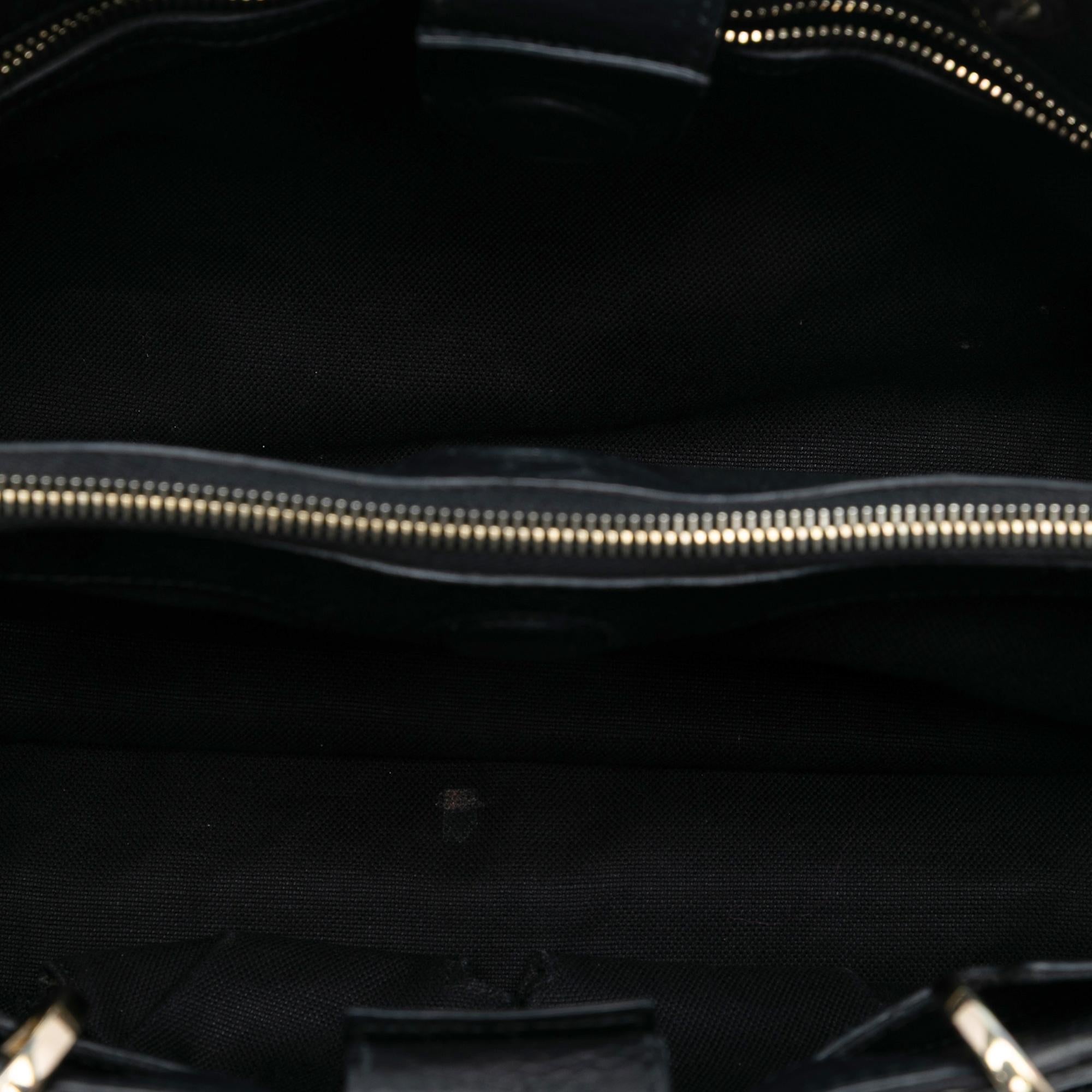 Gucci Medium Calfskin Bamboo Shopper Satchel